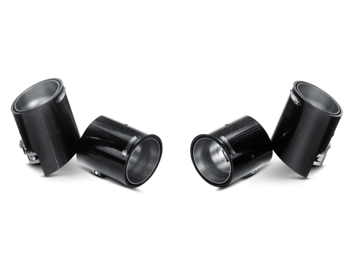 Akrapovic - Akrapovic 11-12 BMW 1 Series M Coupe (E82) Tail Pipe Set (Carbon) TP-CT/5