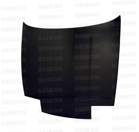 Seibon - 1989-1994 Nissan 240SX Seibon Carbon Fiber Hood - OEM Style