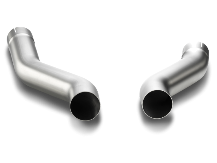 Akrapovic - Akrapovic 10-14 Porsche Cayenne (958) Link-Pipe Set (Titanium) L-PO/T/7