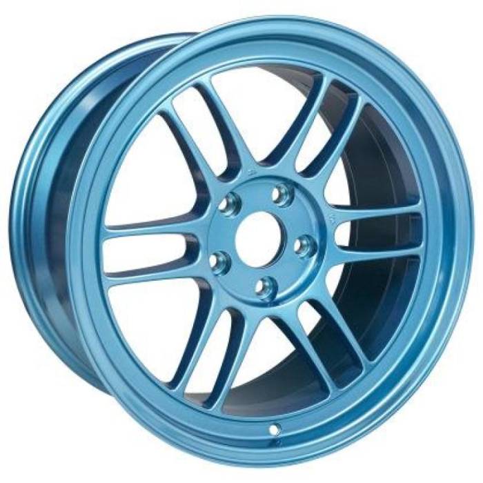 Enkei - Enkei RPF1 18x9.5 5x114.3 15mm Offset 73mm Bore Emerald Blue Wheel 3798956515EB