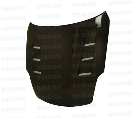 Seibon - 2003-2006 Nissan 350Z Seibon Carbon Fiber Hood - TS Style