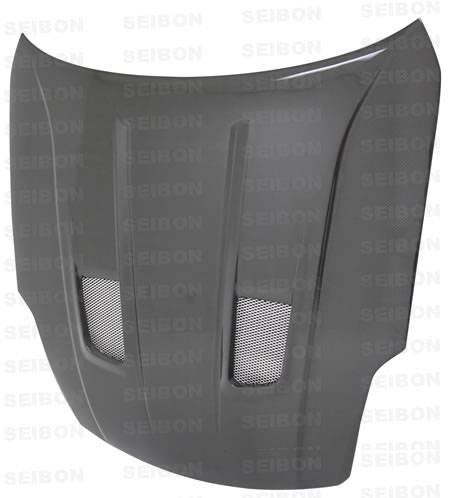 Seibon - 2003-2006 Nissan 350Z Seibon Carbon Fiber Hood - KB Style