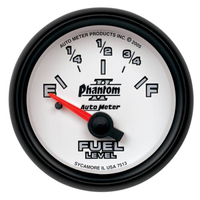 Auto Meter - 2-1/16" FUEL LEVEL, 7513