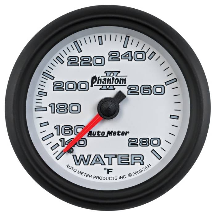 Auto Meter - 2-5/8" WATER TEMP, 1 7831