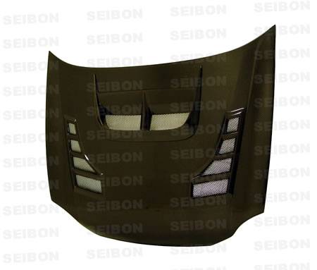 Seibon - 2002-2003 Subaru WRX Seibon Carbon Fiber Hood - CW Style