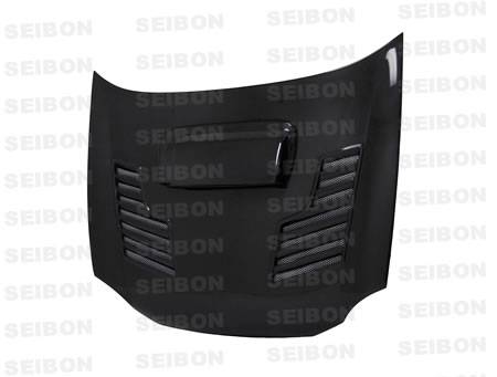 Seibon - 2002-2003 Subaru WRX Seibon Carbon Fiber Hood - CWII Style