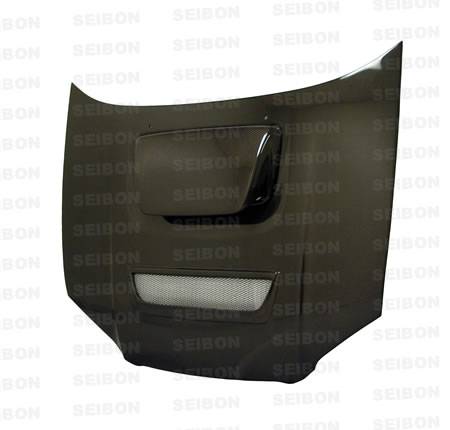 Seibon - 2004-2005 Subaru WRX and STI Seibon Carbon Fiber Hood - RC Style