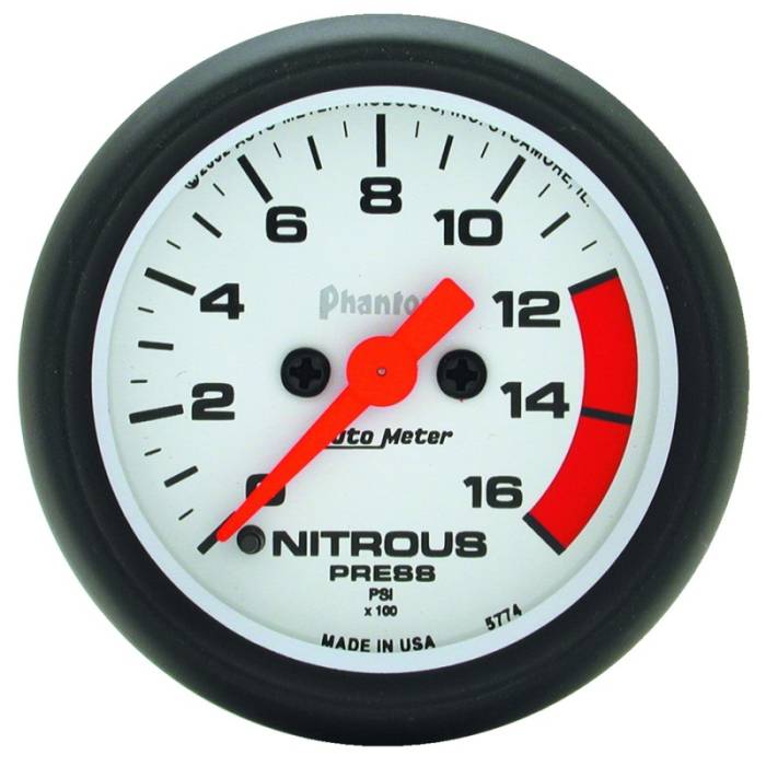Auto Meter - 2" NITROUS, 0-1600 P 5774