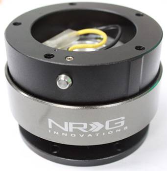 NRG Innovations - NRG Innovations Quick Release Gen 2.0 (Black Body w/ Titanium Chrome Ring)