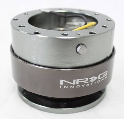 NRG Innovations - NRG Innovations Quick Release Gen 2.0 (Gun Metal Body w/ Titanium Chrome Ring)