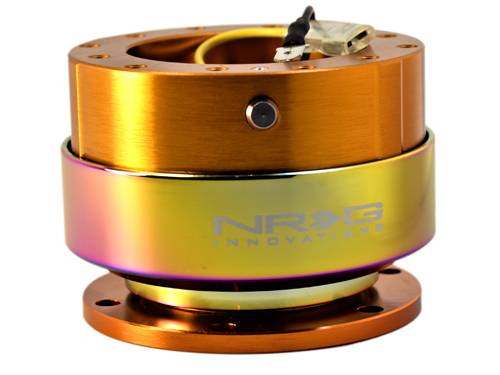 NRG Innovations - NRG Innovations Quick Release Gen 2.0 (Rose Gold Body w/ Neochrome Ring)