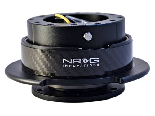 NRG Innovations - NRG Innovations Quick Release Gen 2.5 (Black Body w/ Black Carbon Fiber Ring)