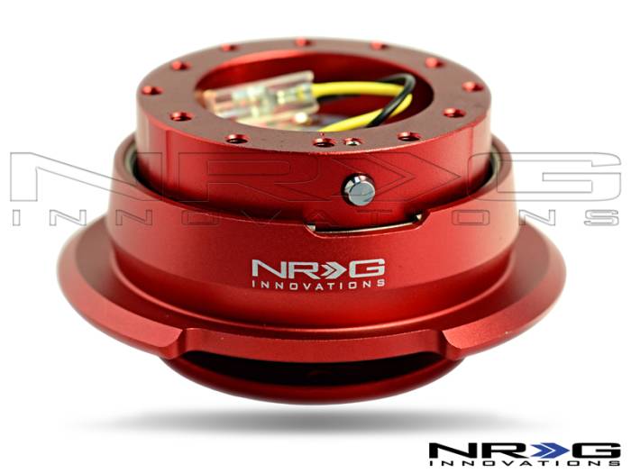 NRG Innovations - NRG Innovations Quick Release Gen 2.8 (Red Body w/ Diamond Cut Ring)