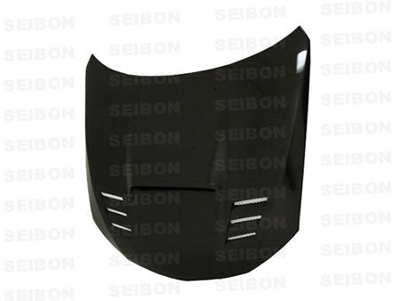 Seibon - 2008-2010 Subaru WRX and STI Seibon Carbon Fiber Hood - CWII Style