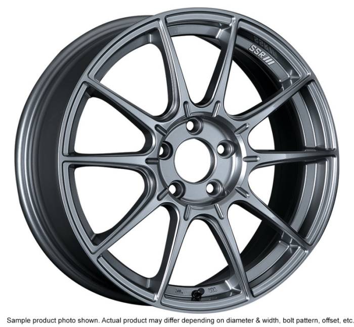 SSR - SSR GTX01 19x8.5 5x112 45mm Offset Dark Silver Wheel (S/O, No Cancellations) XA19850+4505LDK