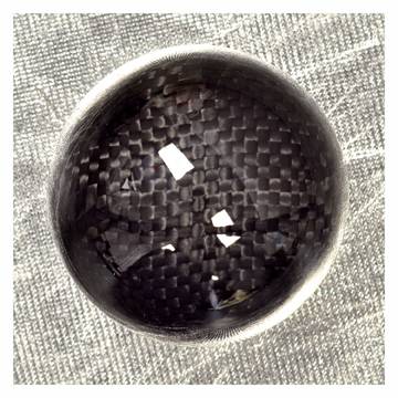 NRG Innovations - NRG Innovations Black Carbon Fiber Ball Shift Knob - Universal