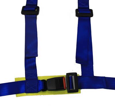 NRG Innovations - NRG Innovations 4 Point 2 inch Safety Harness - Blue