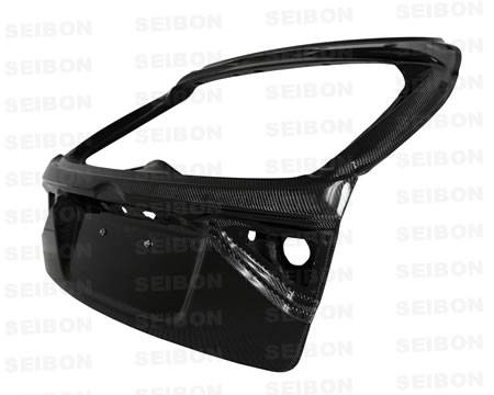 Seibon - 2008-2010 Subaru WRX and STI Wagon Seibon Carbon Trunk Lid - OEM Style