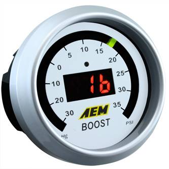AEM - AEM Digital Boost Gauge 35 psi