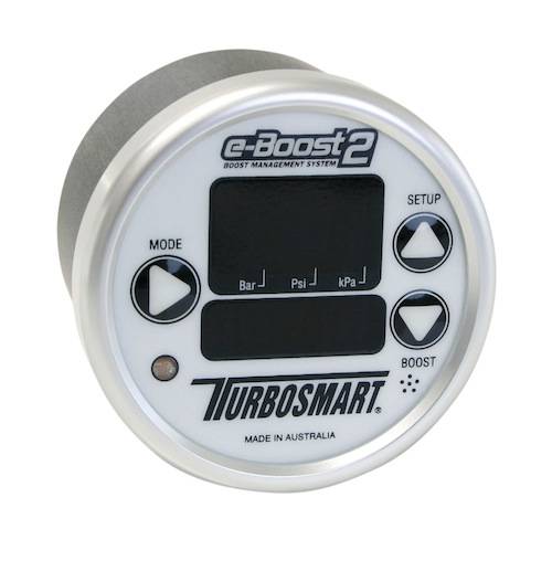 Turbosmart - Turbosmart e-Boost 2 60mm Boost Controller (White with Silver)