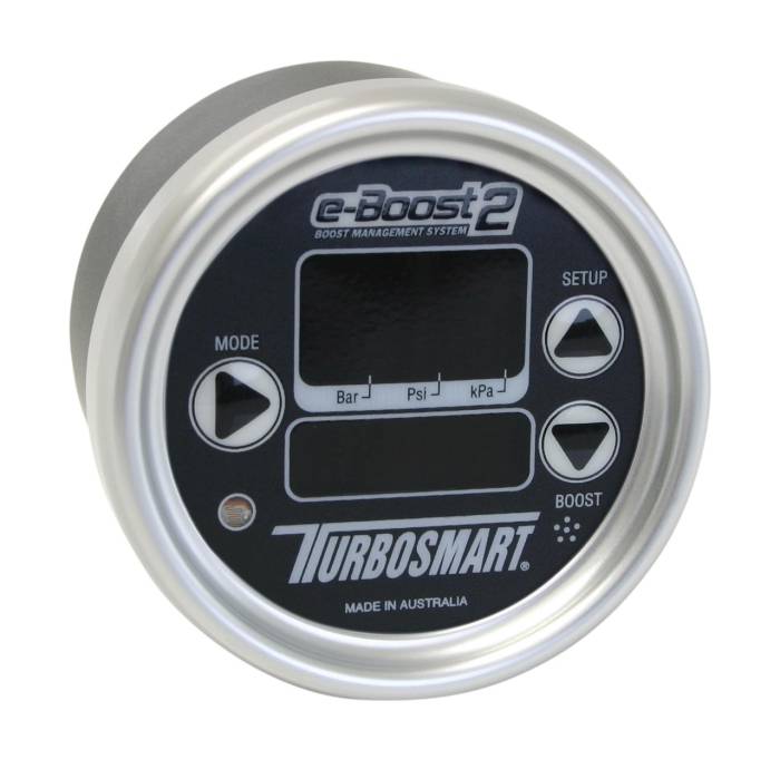 Turbosmart - Turbosmart e-Boost 2 66mm Boost Controller (Black with Silver)