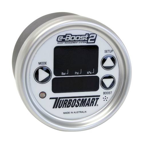 Turbosmart - Turbosmart e-Boost 2 66mm Boost Controller (White with Silver)