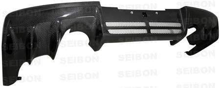 Seibon - 2008+ Mitsubishi Evolution X Seibon Carbon Fiber Rear Diffuser