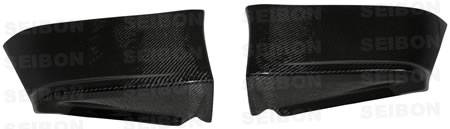 Seibon - 2008+ Mitsubishi Evolution X Seibon Carbon Fiber Rear Lip - OEM Style