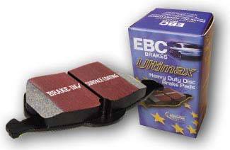 EBC Brakes - 2012-2015 Honda Civic SI EBC Ultimax Front Brake Pads