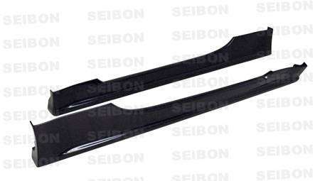 Seibon - 2003-2008 Nissan 350Z Seibon Carbon Fiber Side Skirts - TT Style