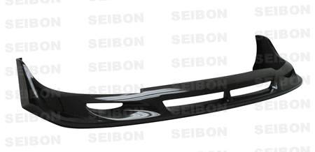 Seibon - 2006-2007 Subaru WRX and STI Seibon Carbon Fiber Front Lip - CW Style