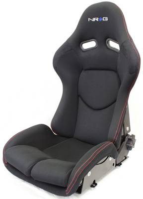 NRG Innovations - NRG Innovations Reclinable FRP Bucket Seat - Black