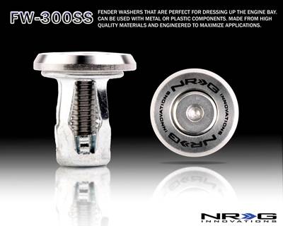 NRG Innovations - NRG Innovations Fender Washer Kit Stainless Steel Washer & Bolt