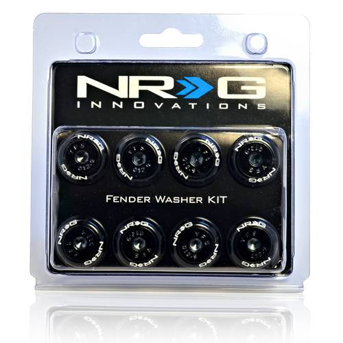 NRG Innovations - NRG Innovations Fender Washer Kit 8mm - Black