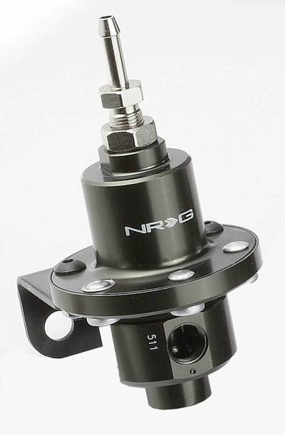 NRG Innovations - NRG Innovations Black Chrome Fuel Pressure Regulator