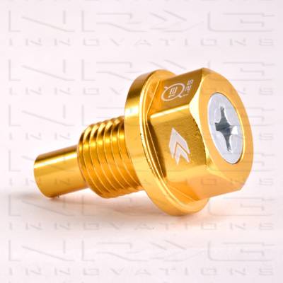 NRG Innovations - NRG Innovations Magnetic Oil Drain Plug M12 X 1.25 - Gold