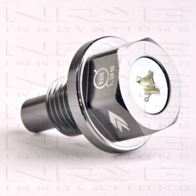 NRG Innovations - NRG Innovations Magnetic Oil Drain Plug M12 X 1.25 - Gun Metal