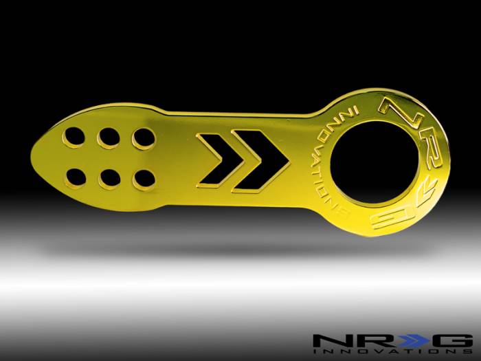 NRG Innovations - NRG Innovations Tow Hook Front - Gold