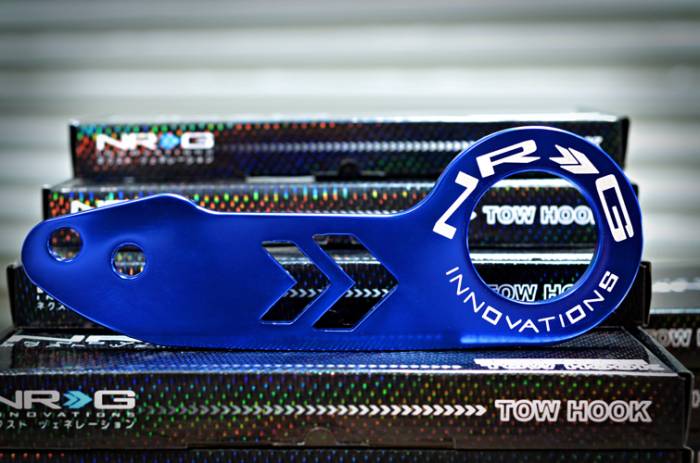 NRG Innovations - NRG Innovations Tow Hook Rear - Blue