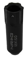 NRG Innovations - NRG Innovations 400 Series Extended Tuner Lock Lug Nut Set 4 pcs M12 x 1.5 - Black