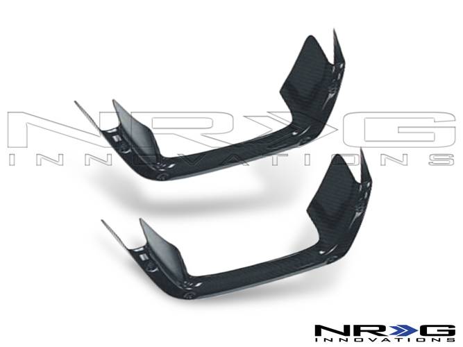 NRG Innovations - 2008-2010 Subaru WRX and STI NRG Innovations Carbon Fiber Exhaust Shield