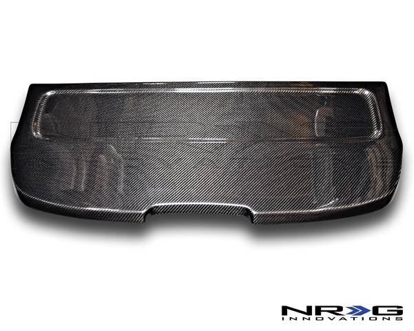 NRG Innovations - 1992-1995 Honda Civic HB NRG Innovations Black Carbon Fiber Interior Deck Lid