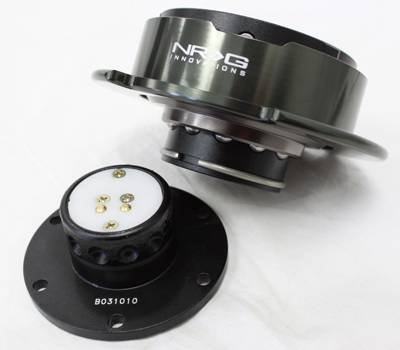 NRG Innovations - NRG Innovations Quick Release Gen 2.5 (Black body w/ Black Chrome Ring) -