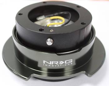 NRG Innovations - NRG Innovations Quick Release Gen 2.5 (Black/Black Ring (6 Hole Base, 5 Hole Top))