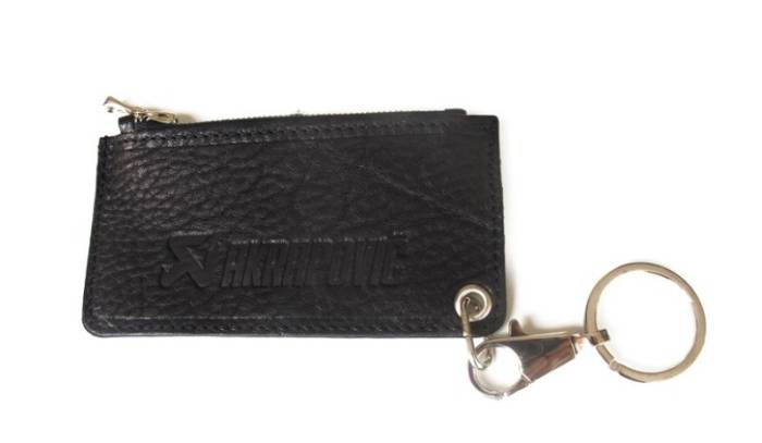 Akrapovic - Akrapovic Leather Zip Keychain - black 800956