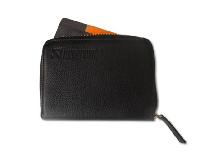 Akrapovic - Akrapovic Leather Zip Notebook (M) black 800940