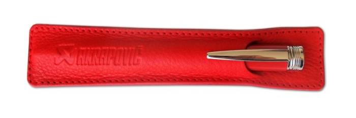 Akrapovic - Akrapovic Leather Pencile sleeve - red 800943