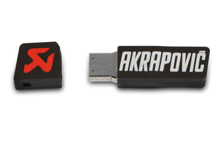 Akrapovic - Akrapovic USB Key Rubber 16GB 69.5x20 801608