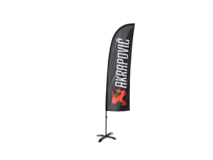Akrapovic - Akrapovic Self standing beach flag set - small 801587