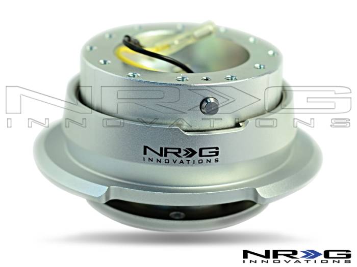 NRG Innovations - NRG Innovations Quick Release Gen 2.8 (Silver Body w/ Diamond Cut Ring)